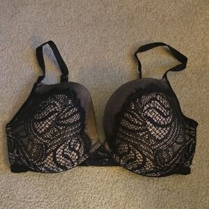 Victoria's Secret Black Lace Very Sexy Push-Up Bra